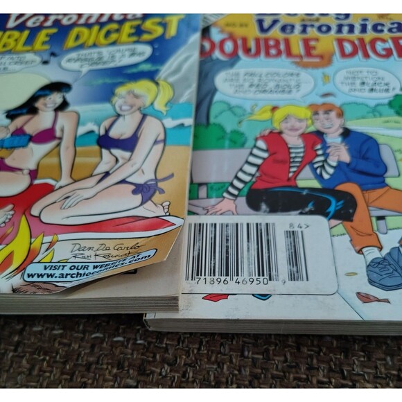 Vintage Betty & Veronica Double Digest Lot No 82 No 84 Archie Comics 1999 Books - Picture 4 of 9